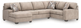 Newellen 3-Piece Sectional with Chaise